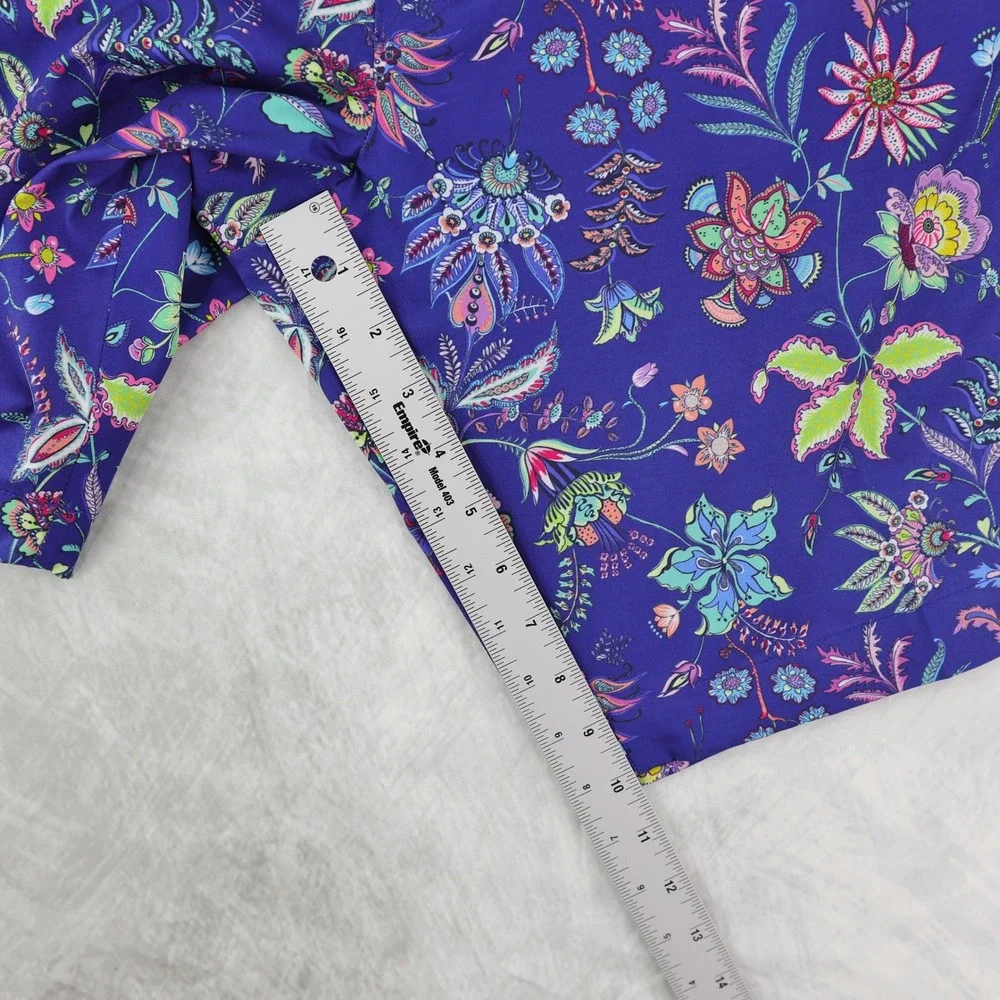 RLX Ralph Lauren Golf Shorts Mens 38 Blue Floral Paisley Performance Stretch